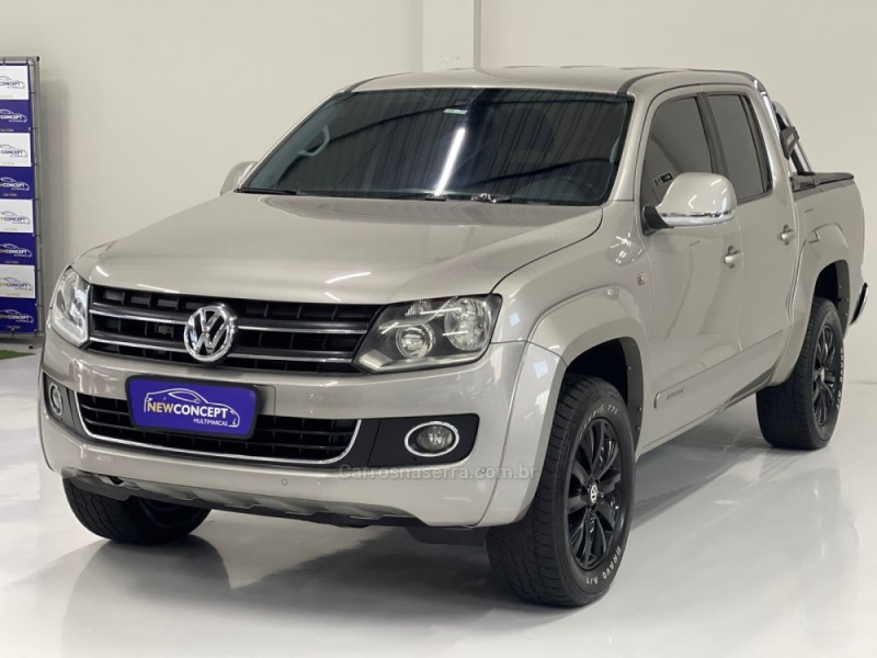 AMAROK 2.0 HIGHLINE 4X4 CD 16V TURBO INTERCOOLER DIESEL 4P AUTOMÁTICO - 2013 - NOVO HAMBURGO