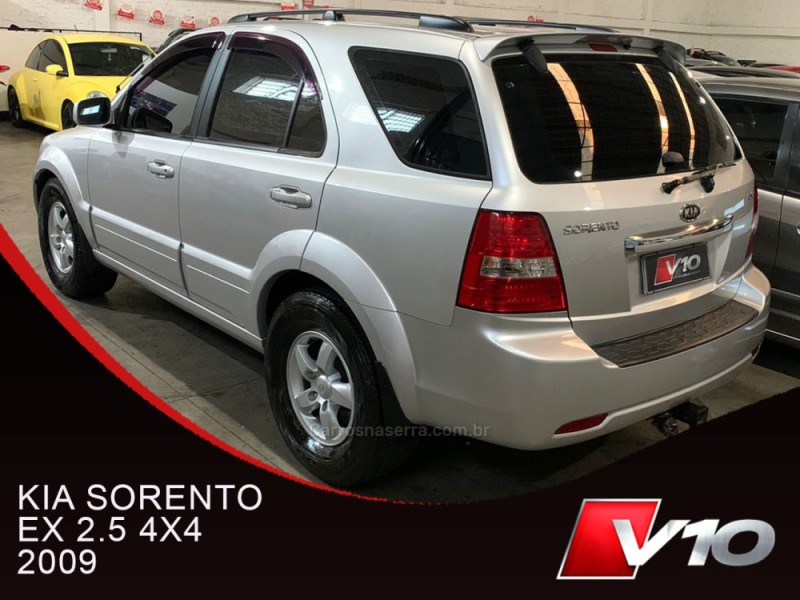 SORENTO 2.5 EX 4X4 16V DIESEL 4P AUTOMÁTICO - 2009 - CAXIAS DO SUL