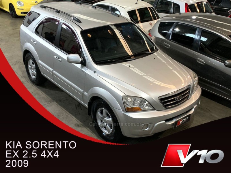 sorento 2.5 ex 4x4 16v diesel 4p automatico 2009 caxias do sul