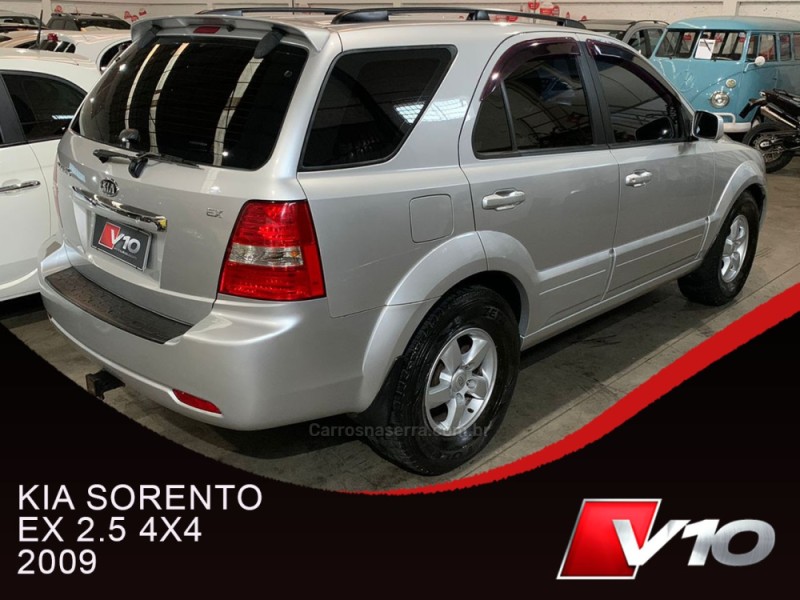 SORENTO 2.5 EX 4X4 16V DIESEL 4P AUTOMÁTICO - 2009 - CAXIAS DO SUL