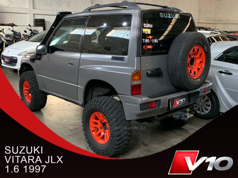 VITARA 1.6 JLX METAL TOP 4X4 8V GASOLINA 2P MANUAL - 1997 - CAXIAS DO SUL
