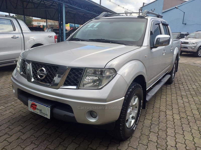 frontier 2.5 le 4x4 cd turbo eletronic diesel 4p automatico 2011 caxias do sul