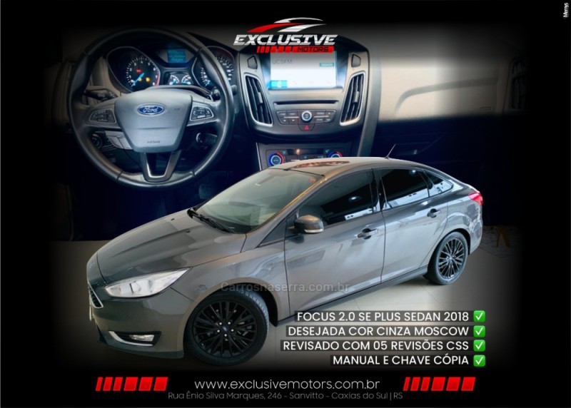 FOCUS 2.0 SE PLUS SEDAN 16V FLEX 4P AUTOMÁTICO