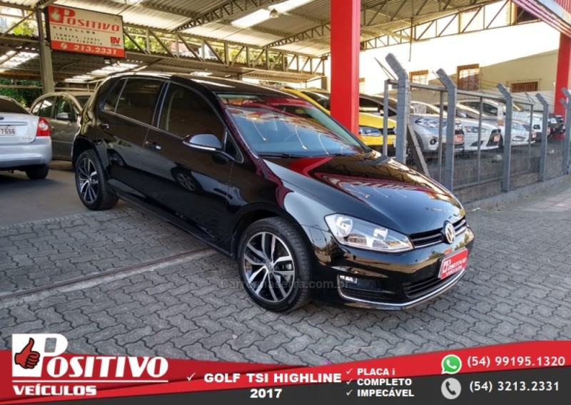golf 1.4 tsi highline 16v gasolina 4p automatico 2017 caxias do sul