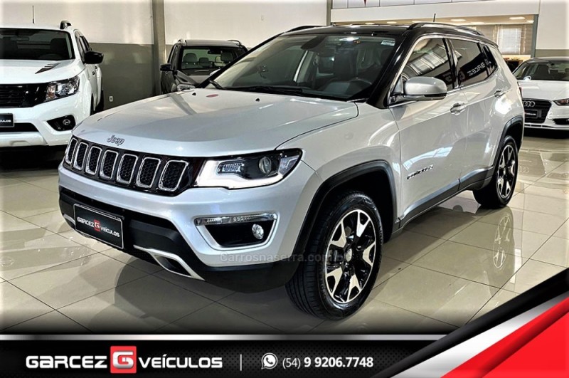 compass 2.0 16v diesel limited 4x4 automatico 2018 bento goncalves