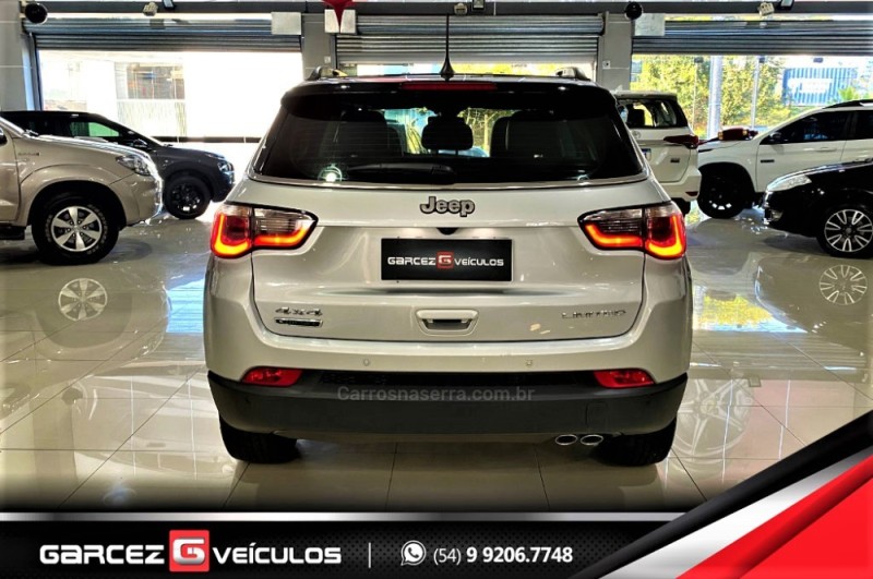 COMPASS 2.0 16V DIESEL LIMITED 4X4 AUTOMÁTICO - 2018 - BENTO GONçALVES