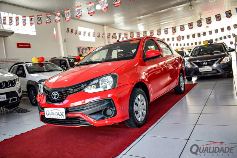 ETIOS 1.5 X SEDAN 16V FLEX 4P MANUAL - 2020 - SANTA CRUZ DO SUL