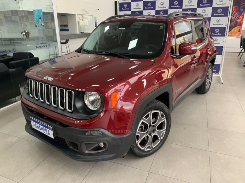 renegade 1.8 16v flex longitude 4p automatico 2018 caxias do sul