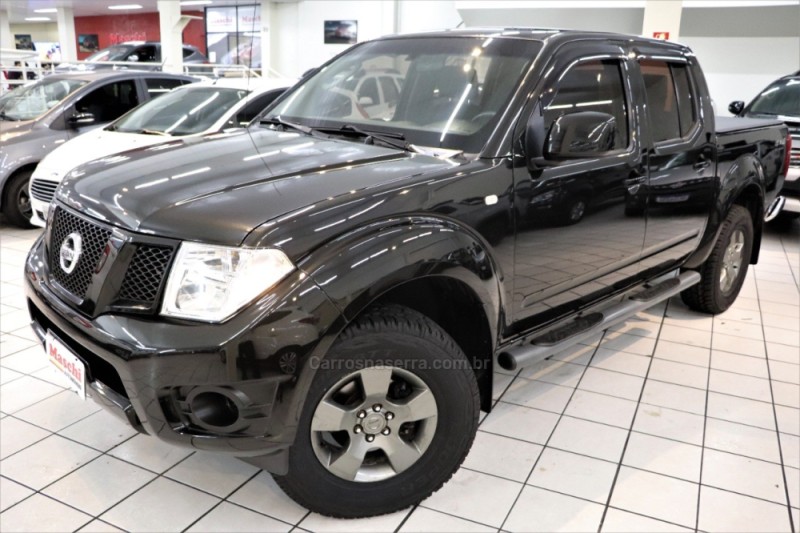 frontier 2.5 s 4x4 cd turbo eletronic diesel 4p manual 2015 caxias do sul