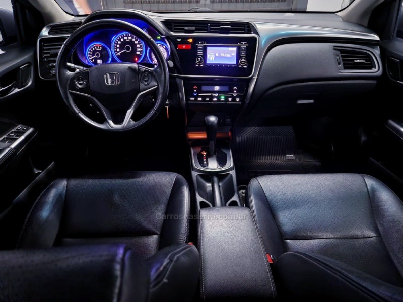CITY 1.5 EXL 16V FLEX 4P AUTOMÁTICO - 2015 - CAMPO BOM