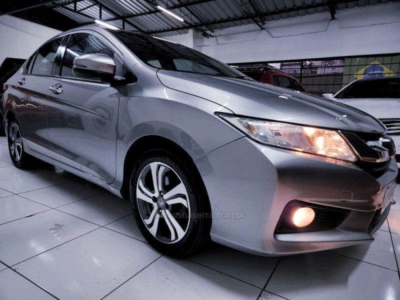 CITY 1.5 EXL 16V FLEX 4P AUTOMÁTICO - 2015 - CAMPO BOM