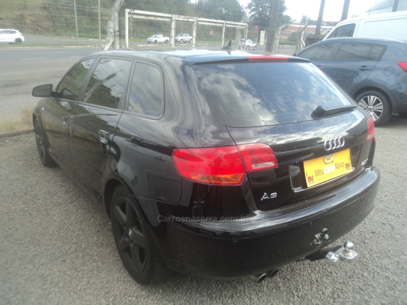 A3 2.0 TFSI SPORTBACK 16V GASOLINA 4P S-TRONIC - 2007 - FARROUPILHA