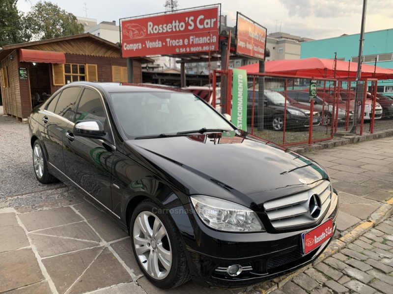 c 200 1.8 cgi avantgarde 16v gasolina 4p automatico 2008 farroupilha