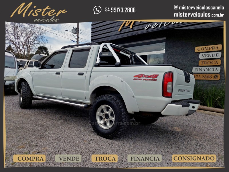 FRONTIER 2.8 XE 4X4 CD TURBO ELETRONIC DIESEL 4P MANUAL - 2005 - CANELA