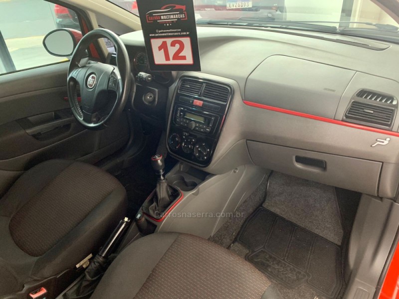 PUNTO 1.8 SPORTING 8V FLEX 4P MANUAL - 2012 - CAXIAS DO SUL