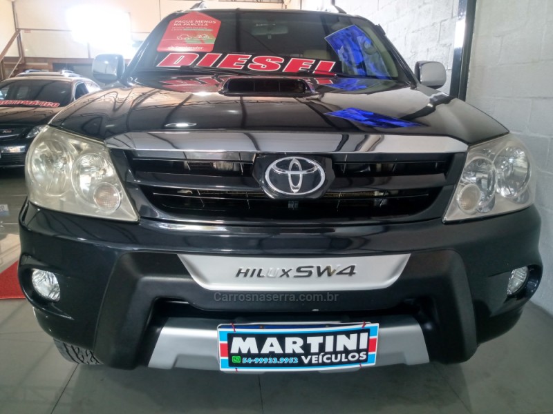 HILUX SW4 3.0 SRV 4X4 16V TURBO INTERCOOLER DIESEL 4P AUTOMÁTICO - 2008 - CAXIAS DO SUL