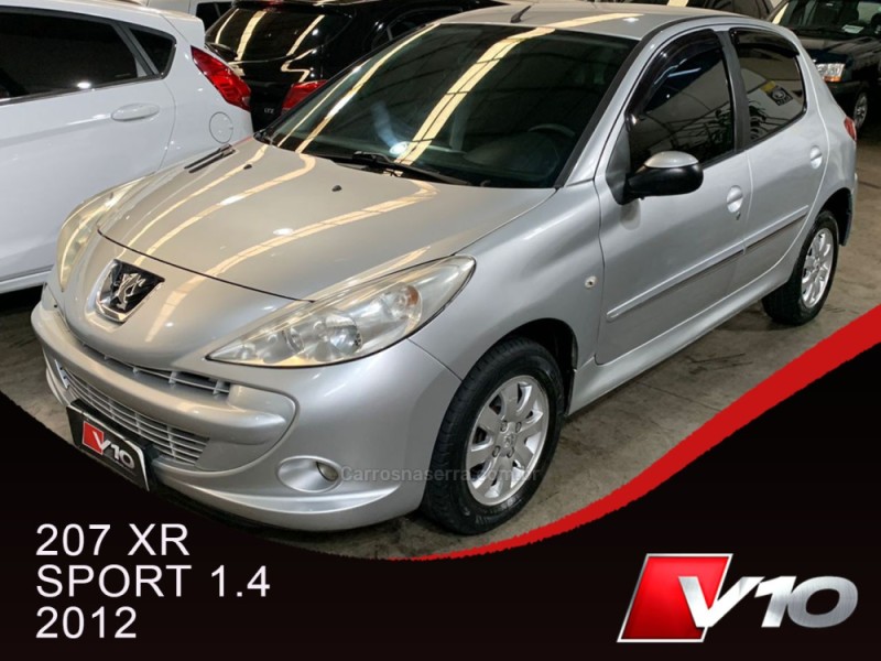 207 1.4 XR SPORT 8V FLEX 4P MANUAL - 2012 - CAXIAS DO SUL