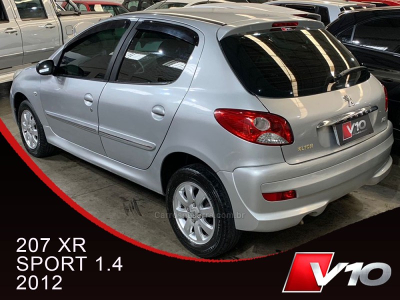207 1.4 XR SPORT 8V FLEX 4P MANUAL - 2012 - CAXIAS DO SUL