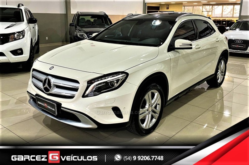 gla 200 1.6 cgi vision 16v turbo flex 4p automatico 2015 bento goncalves