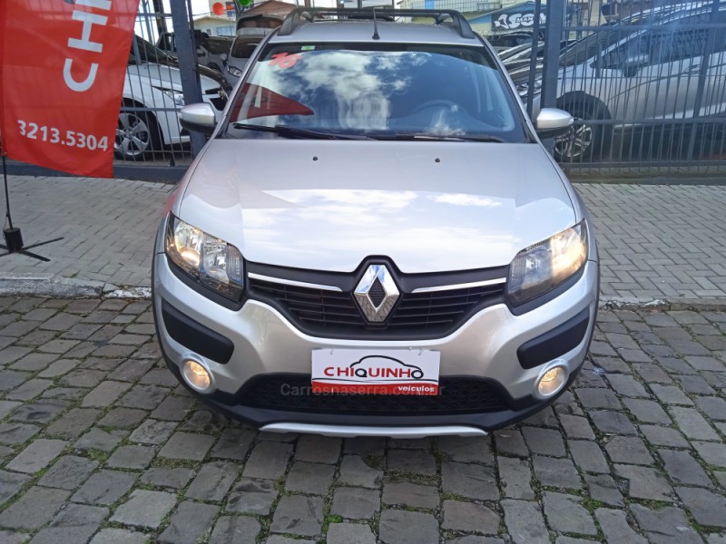 sandero 1.6 stepway 8v flex 4p manual 2016 caxias do sul