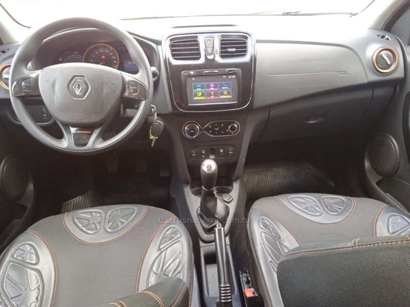 SANDERO 1.6 STEPWAY 8V FLEX 4P MANUAL - 2016 - CAXIAS DO SUL