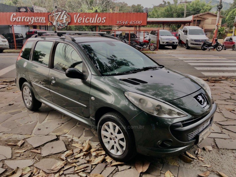 207 1.6 xs sw 16v flex 4p automatico 2010 tres coroas