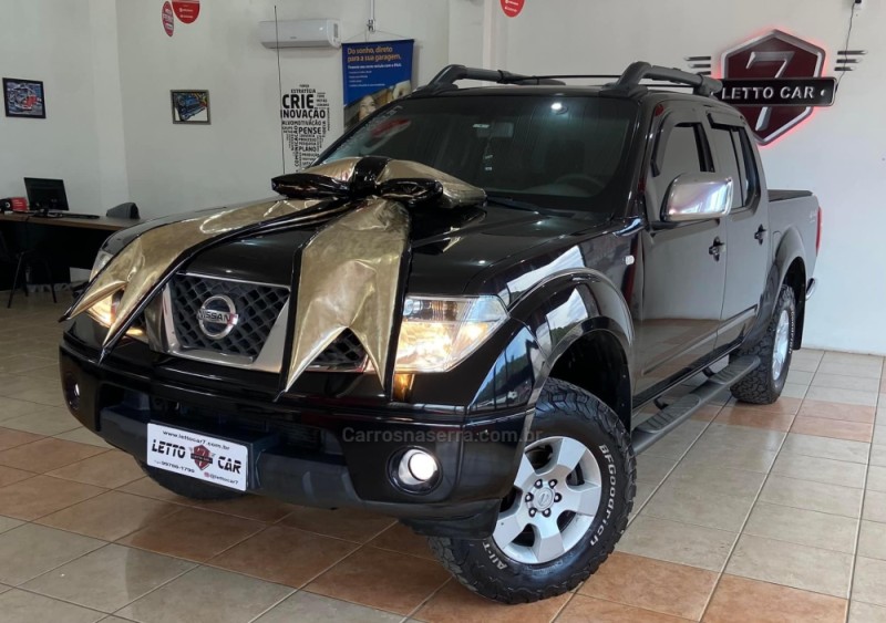 frontier 2.5 le 4x4 cd turbo eletronic diesel 4p automatico 2009 igrejinha