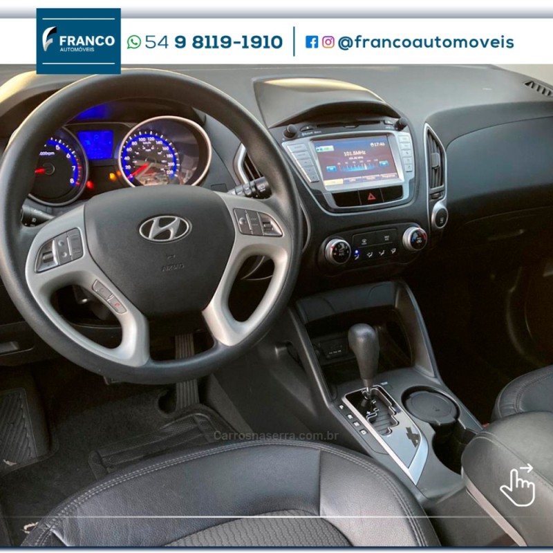 IX35 2.0 MPFI GLS 4X2 16V GASOLINA 4P AUTOMÁTICO - 2014 - VACARIA