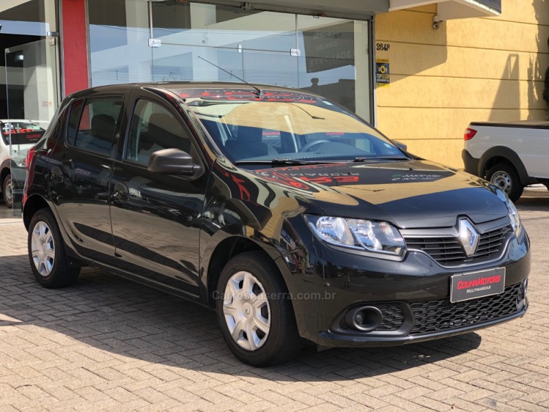 SANDERO 1.0 AUTHENTIQUE 12V FLEX 4P MANUAL - 2020 - CAXIAS DO SUL