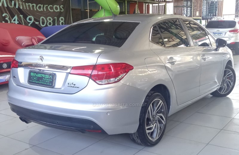 C4 LOUNGE 1.6 EXCLUSIVE 16V TURBO GASOLINA 4P AUTOMÁTICO - 2014 - CAXIAS DO SUL