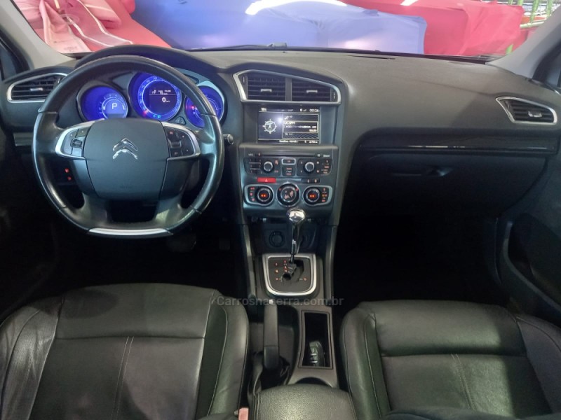 C4 LOUNGE 1.6 EXCLUSIVE 16V TURBO GASOLINA 4P AUTOMÁTICO - 2014 - CAXIAS DO SUL
