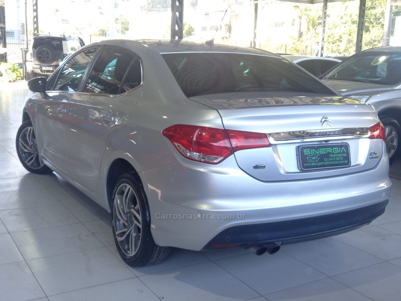 C4 LOUNGE 1.6 EXCLUSIVE 16V TURBO GASOLINA 4P AUTOMÁTICO - 2014 - CAXIAS DO SUL