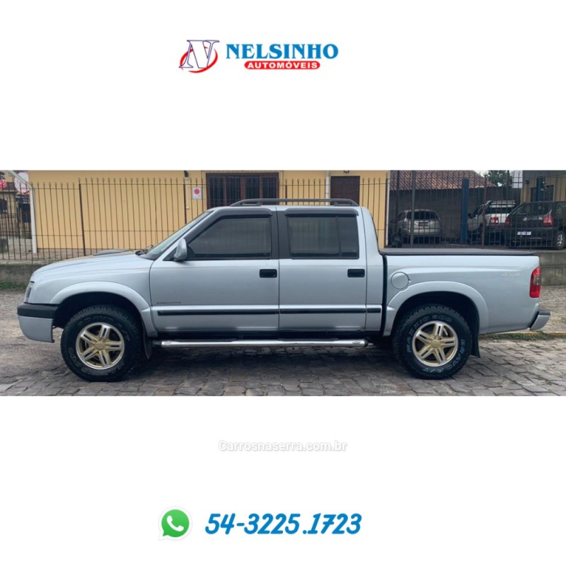 S10 2.8 EXECUTIVE 4X4 CD 12V TURBO ELECTRONIC INTERCOOLER DIESEL 4P MANUAL - 2007 - CAXIAS DO SUL