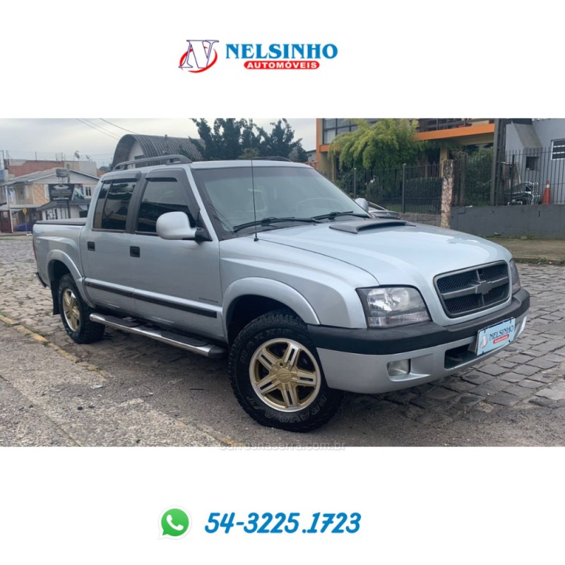 S10 2.8 EXECUTIVE 4X4 CD 12V TURBO ELECTRONIC INTERCOOLER DIESEL 4P MANUAL - 2007 - CAXIAS DO SUL
