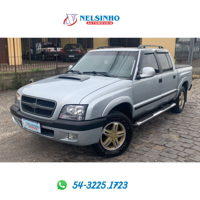 s10 2.8 executive 4x4 cd 12v turbo electronic intercooler diesel 4p manual 2007 caxias do sul