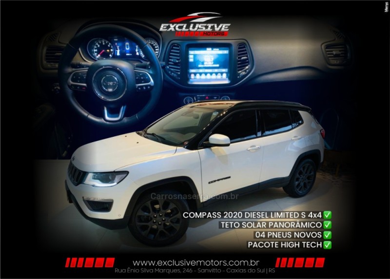compass 2.0 s 4x4 16v turbo diesel 4p automatico 2020 caxias do sul