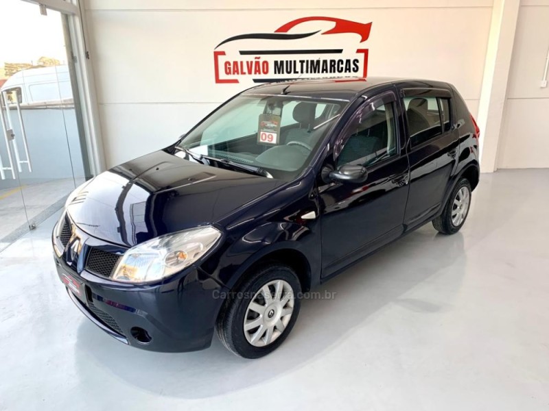 sandero 1.0 expression 16v flex 4p manual 2009 caxias do sul