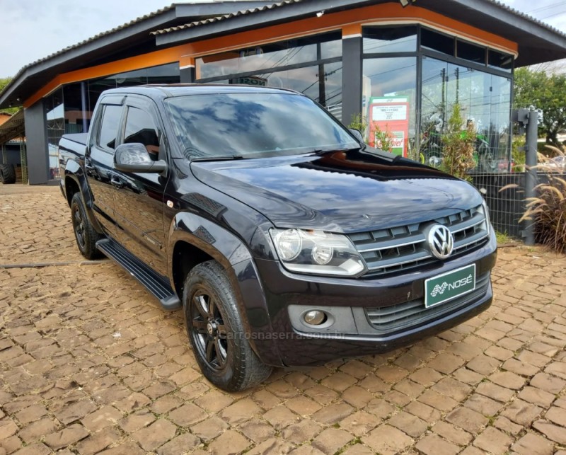 AMAROK 2.0 TRENDLINE 4X4 CD 16V TURBO INTERCOOLER DIESEL 4P AUTOMÁTICO - 2015 - NãO-ME-TOQUE