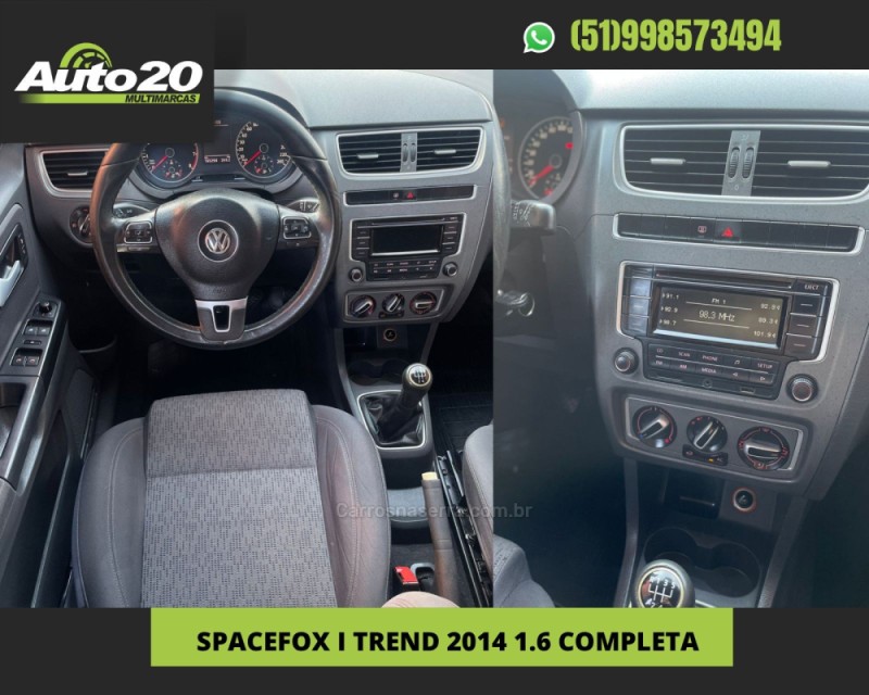 SPACEFOX 1.6 MI TREND 8V FLEX 4P MANUAL - 2014 - TAQUARA