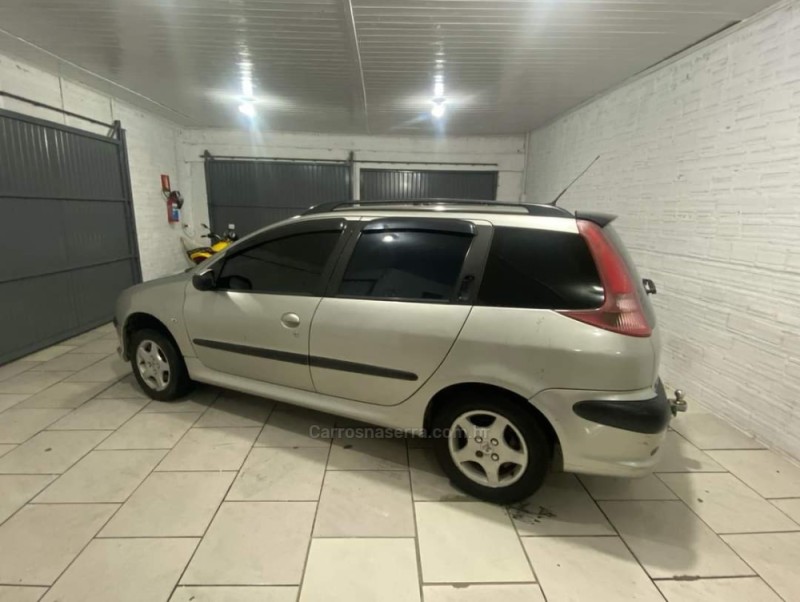206 1.6 PRESENCE SW 16V FLEX 4P MANUAL - 2007 - CAXIAS DO SUL