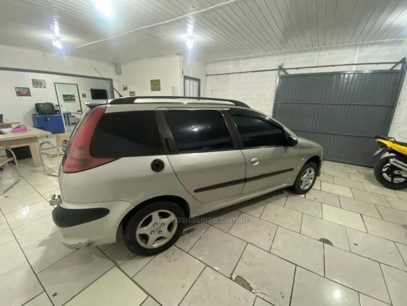 206 1.6 PRESENCE SW 16V FLEX 4P MANUAL - 2007 - CAXIAS DO SUL