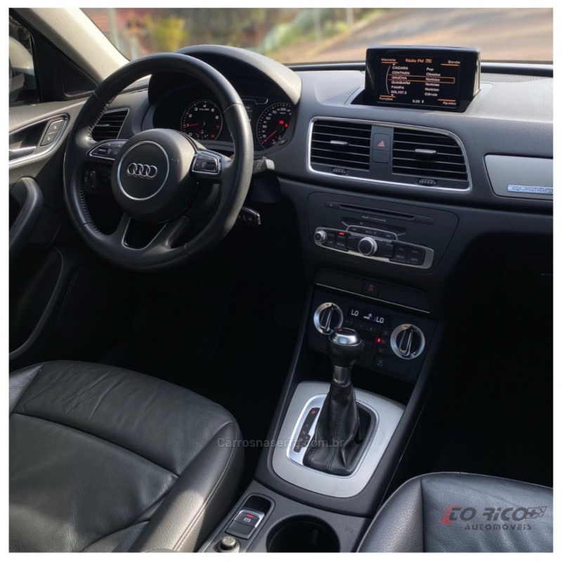 Q3 2.0 TFSI AMBIENTE QUATTRO 4P GASOLINA S TRONIC - 2014 - CAMPO BOM