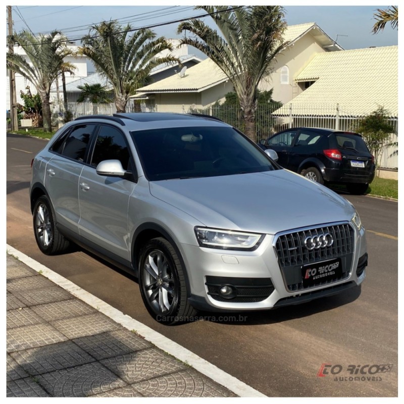 Q3 2.0 TFSI AMBIENTE QUATTRO 4P GASOLINA S TRONIC - 2014 - CAMPO BOM