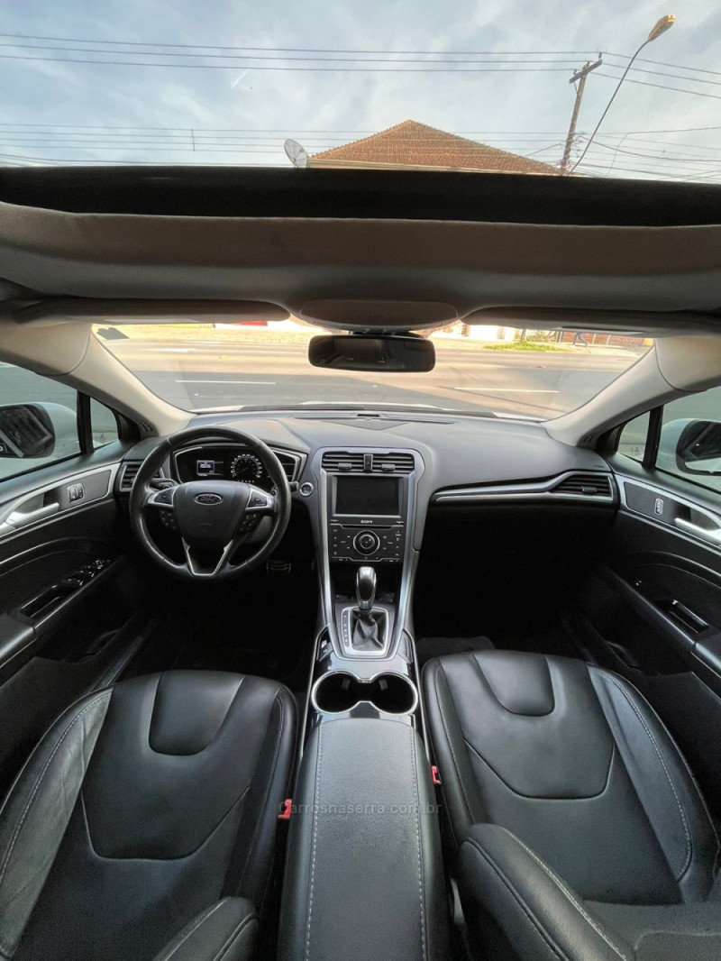 FUSION 2.0 TITANIUM GTDI ECOBOOST FWD GASOLINA 4P AUTOMÁTICO - 2015 - CAXIAS DO SUL