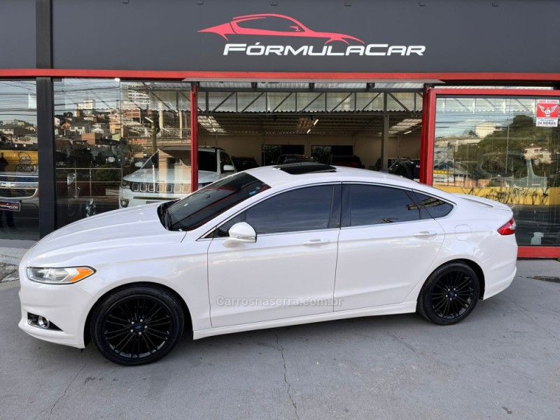 FUSION 2.0 TITANIUM GTDI ECOBOOST FWD GASOLINA 4P AUTOMÁTICO - 2015 - CAXIAS DO SUL
