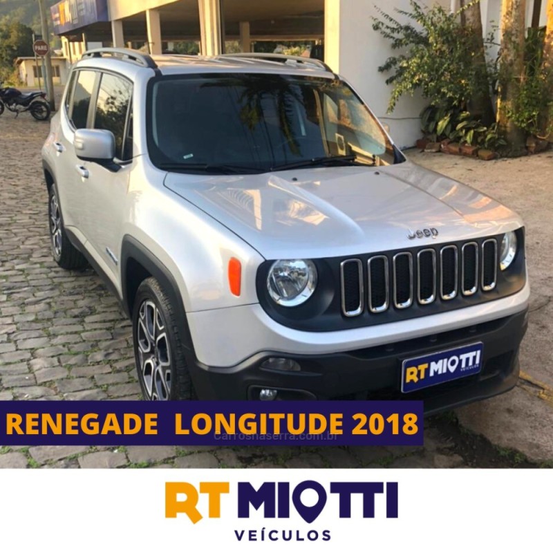 RENEGADE 1.8 16V FLEX LONGITUDE 4P AUTOMÁTICO