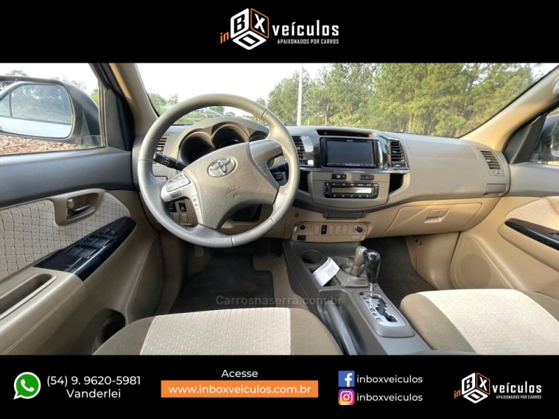 HILUX SW4 3.0 SR 4X4 16V TURBO INTERCOOLER DIESEL 4P AUTOMÁTICO - 2013 - GRAMADO