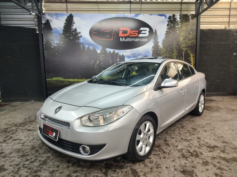 fluence 2.0 privilege 16v flex 4p automatico 2012 caxias do sul