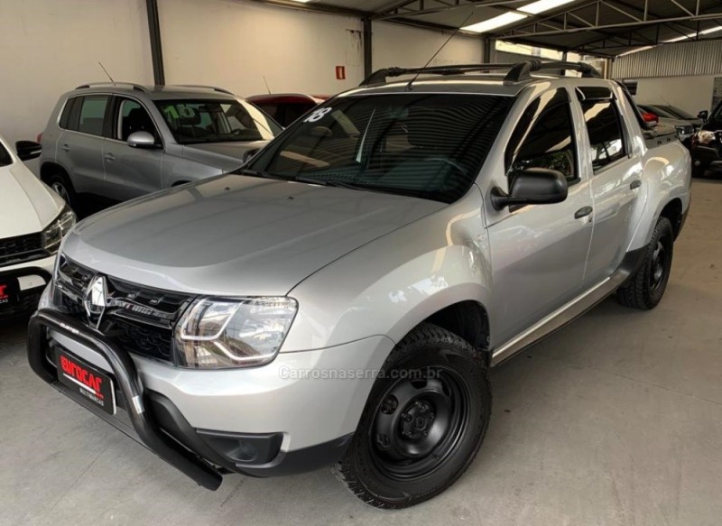 duster oroch 1.6 16v flex expression 4p manual 2018 caxias do sul
