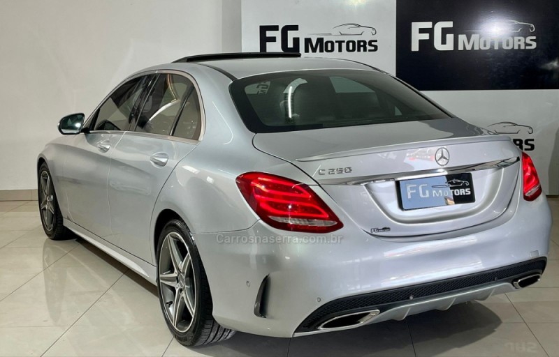 C 250 2.0 CGI SPORT TURBO 16V GASOLINA 4P AUTOMÁTICO - 2015 - NOVO HAMBURGO